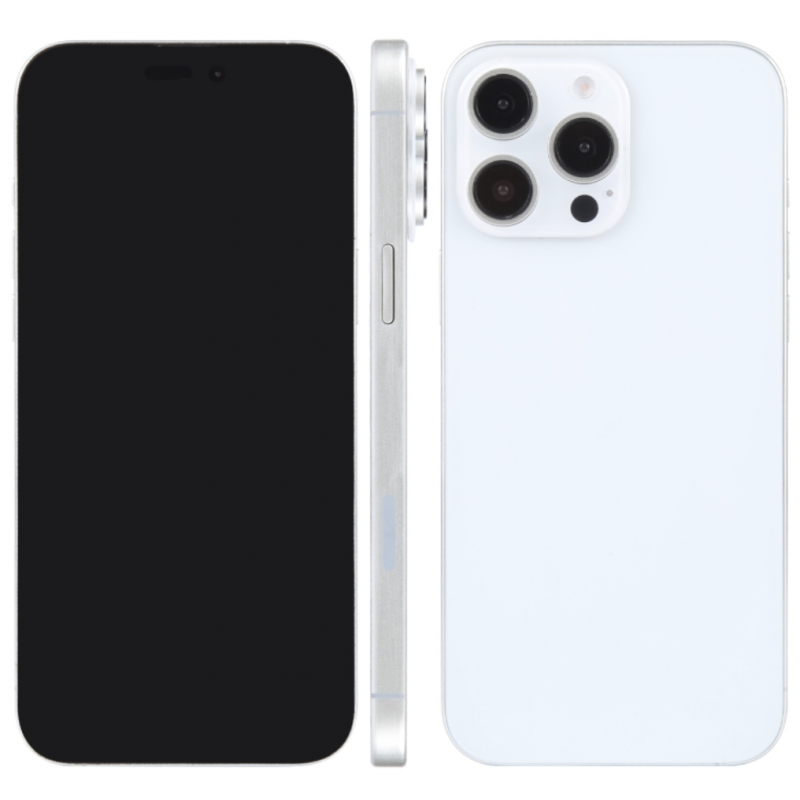 iPhone 16 Pro Max titane blanc factice