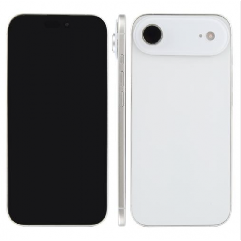 Apple iPhone 17 Air slim ultra réaliste factice de décoration pas cher blanc nuage