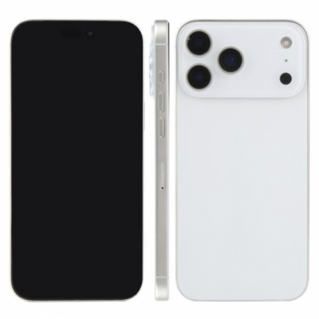 Apple iPhone 17 Pro MAX réaliste factice de décoration pas cher ARGENT