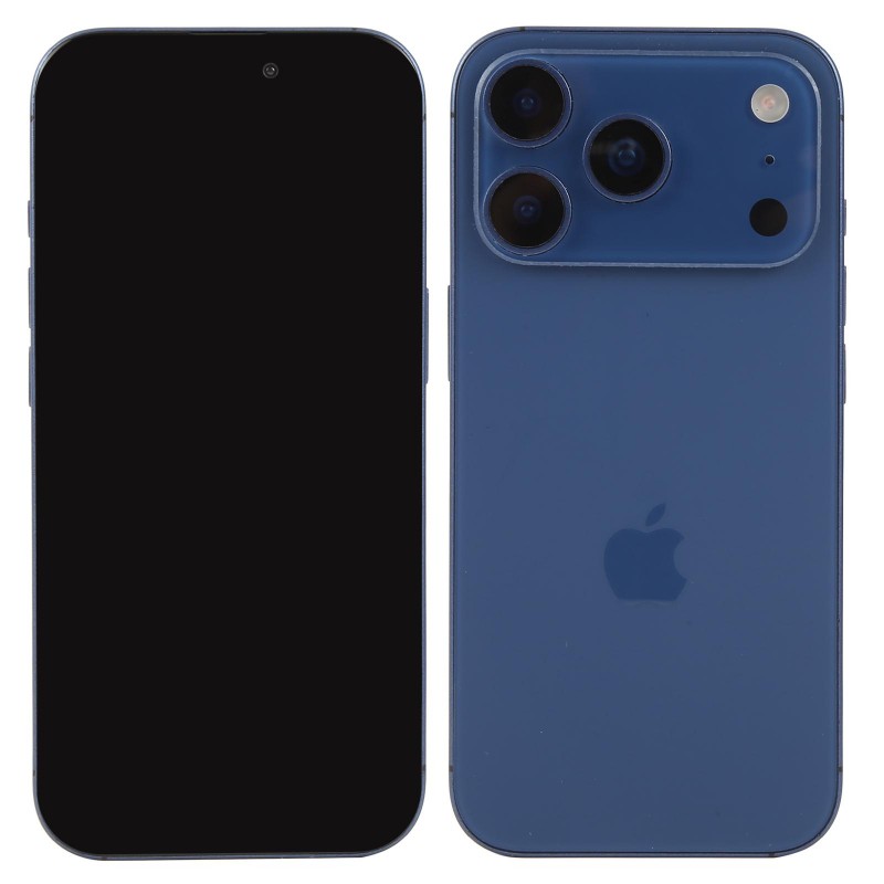 Apple iPhone 17 Pro MAX réaliste factice de décoration pas cher bleu intense