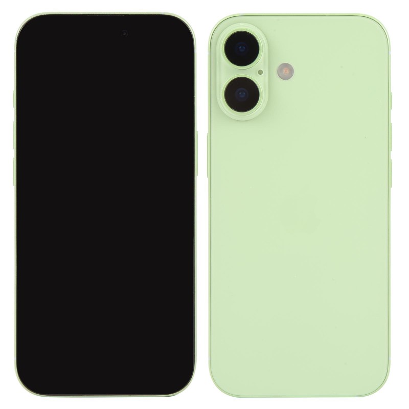 Apple iPhone 17 réaliste factice de décoration pas cher Vert Sauge