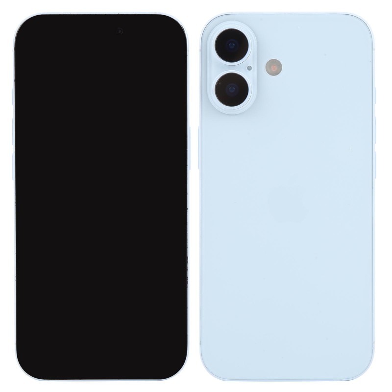 Apple iPhone 17 réaliste factice de décoration pas cher Bleu Brume
