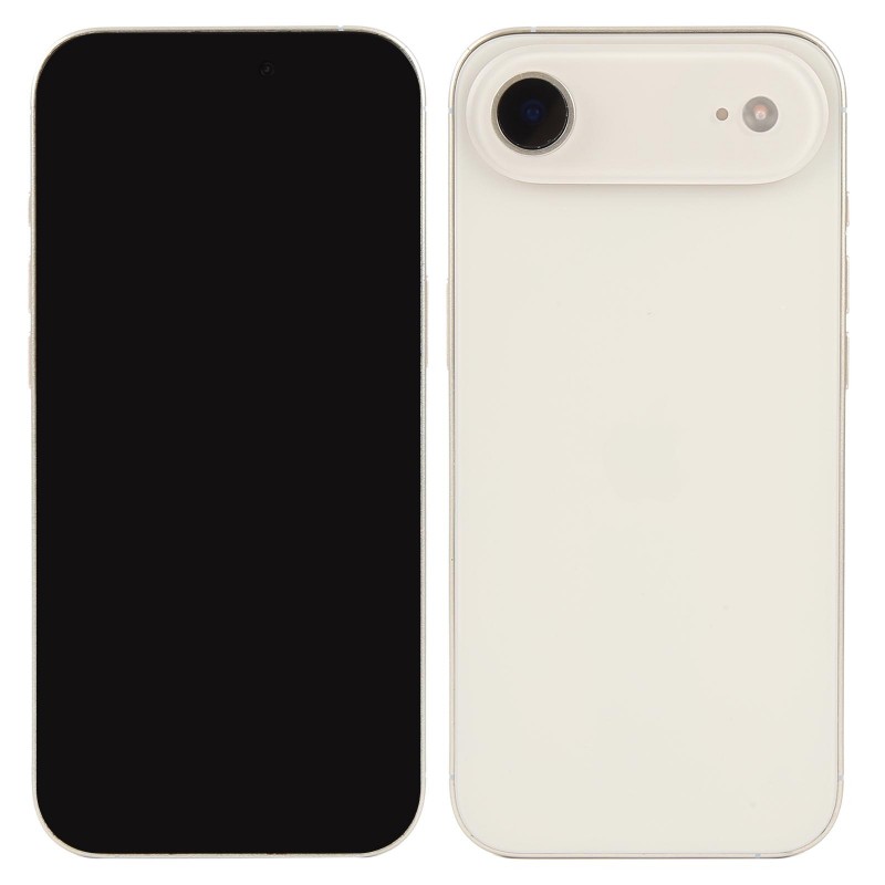 Apple iPhone 17 Air slim ultra réaliste factice de décoration pas cher Gold Or Clair