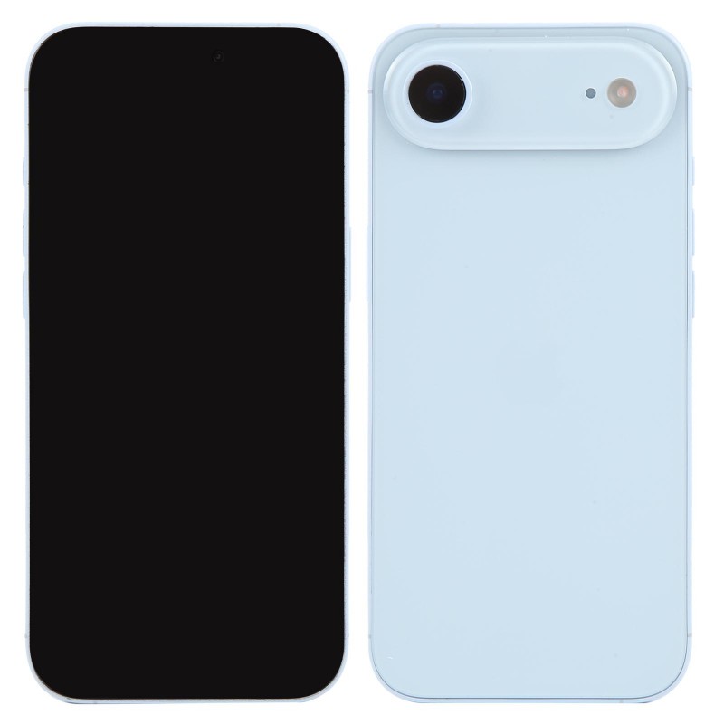 Apple iPhone 17 Air slim ultra réaliste factice de décoration pas cher bleu Clair