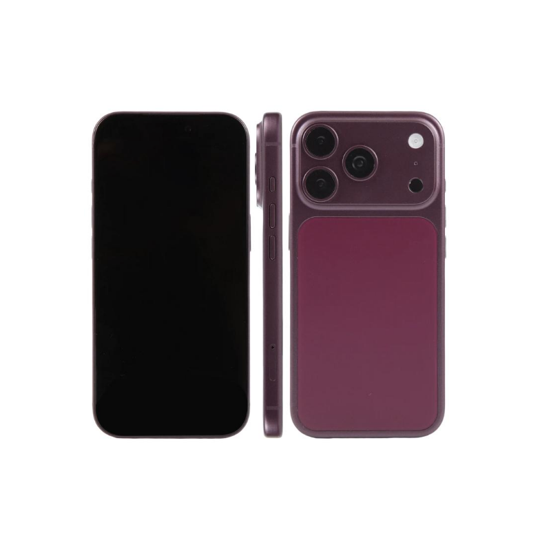Apple iPhone 18 pro max factice dark cherry
