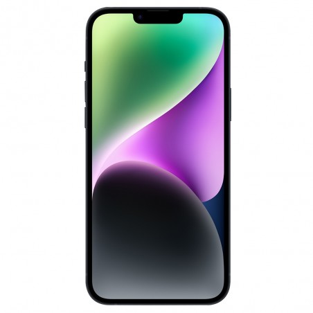 Apple iPhone 14 plus factice noir écran type allumé